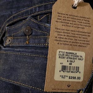 🔥 Brand New True Religion Ricky Straight Jeans 🔥
